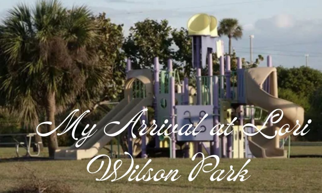 My Arrival at Lori Wilson Park