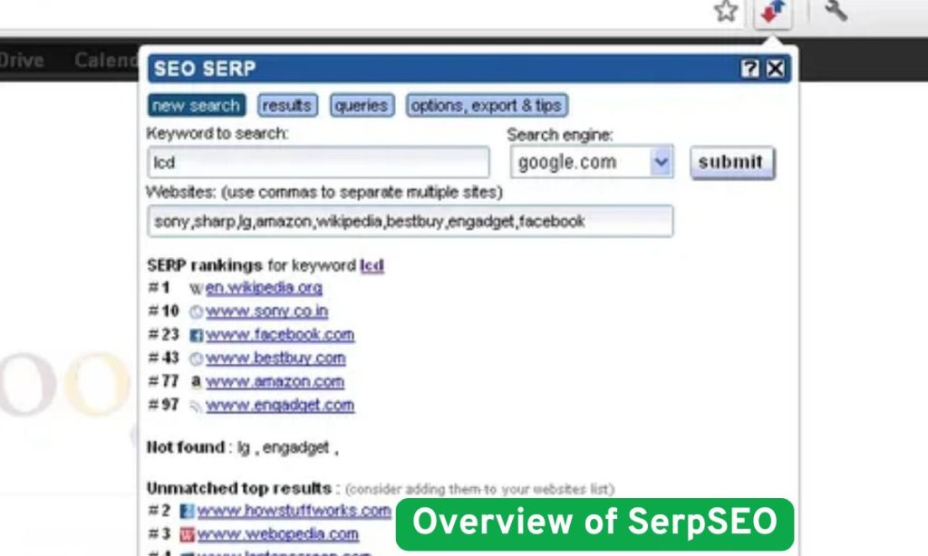 Overview of SerpSEO